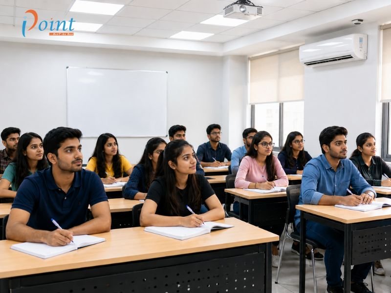 ACET offline coaching Delhi classroom with expert faculty at Inflexion Point near Mukherjee Nagar