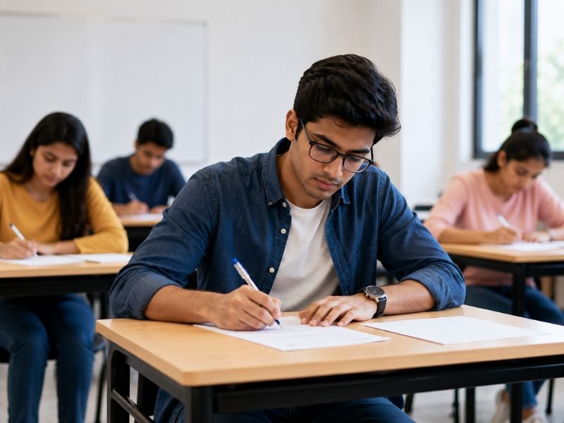 Students attending ACET coaching classes in Delhi for actuarial exam preparation at Inflexion Point